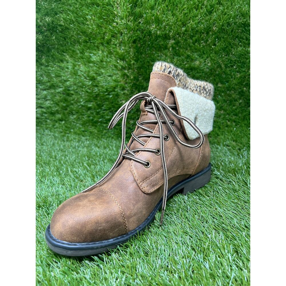 Cliffs by White Mountain Women's 9M Duena Brown Boots - Picture 3 of 8